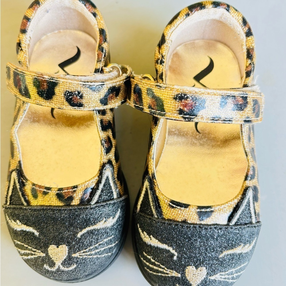 Nina Leopard Kitty Maryjanes